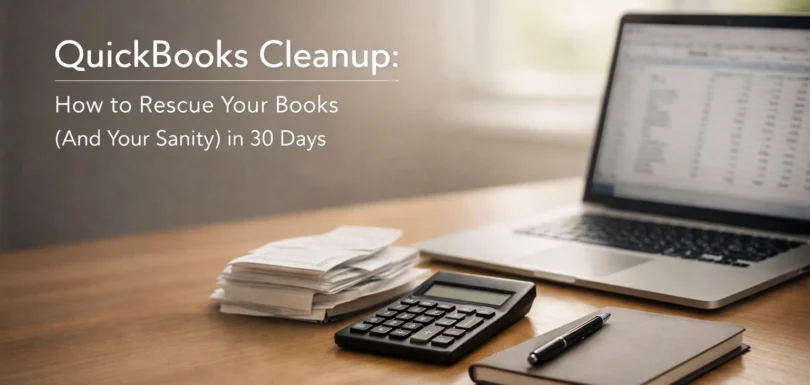 QuickBooks Cleanup Service | Fix Messy Books in 30 Days